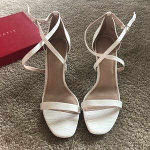 White Strappy Sandals